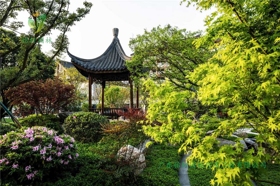 5重慶融創(chuàng)文旅城酒店綠化工程實景圖