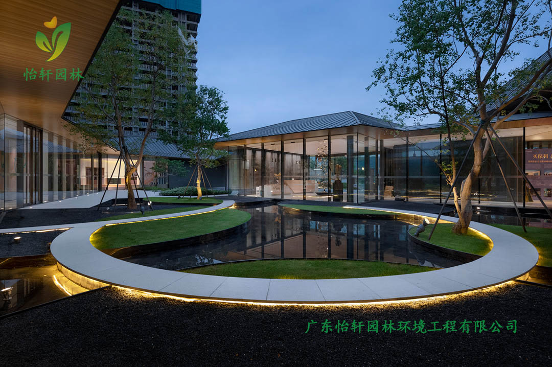 肇慶保利瓏灣花園小區(qū)綠化景觀設(shè)計實景圖