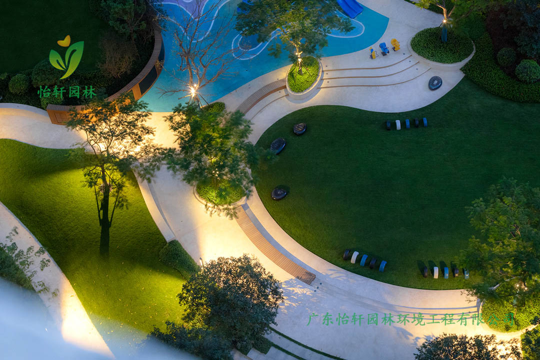 肇慶保利瓏灣花園小區(qū)綠化景觀設(shè)計實景圖