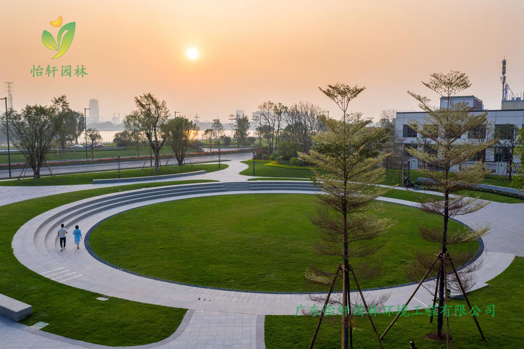 廣州時(shí)代大家住宅區(qū)綠化工程案例實(shí)景圖