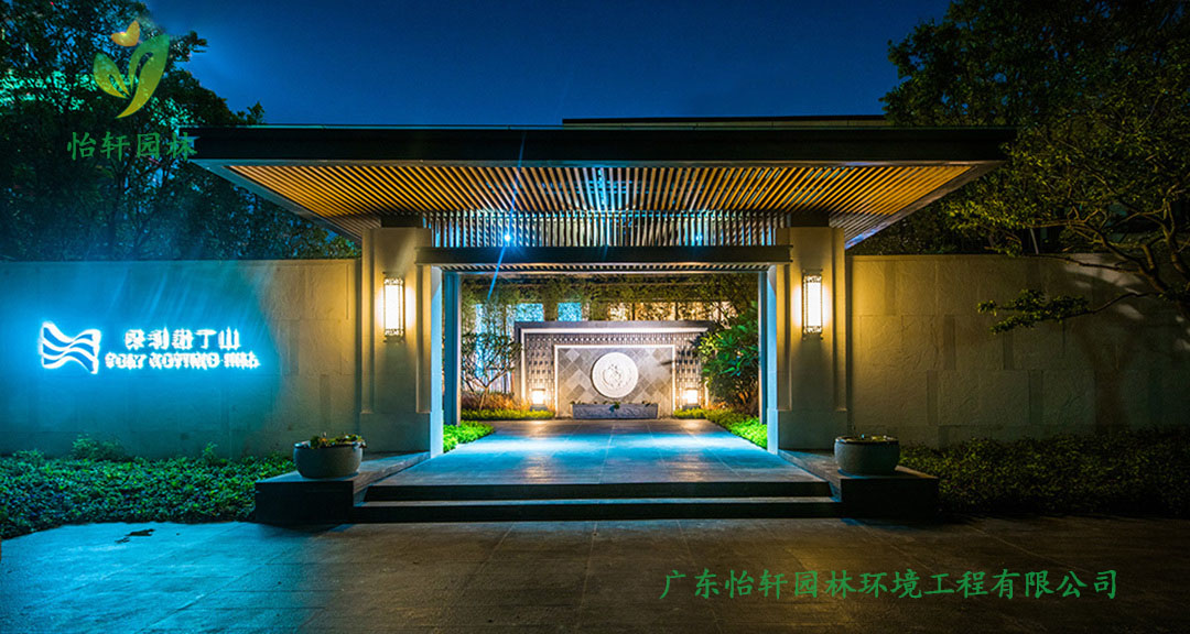 佛山保利諾丁山示范區(qū)綠化景觀設(shè)計案例實景圖